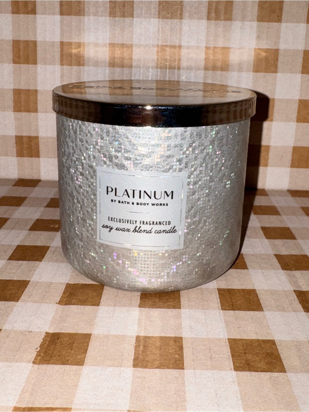 Bath & Body Works 3-Wick Platinum